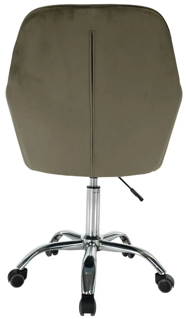 Fotoliu Tempo Kondela Klian Velvet (Grey-brown/Chrome)