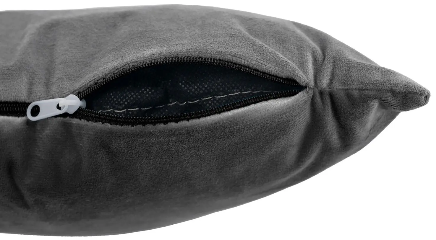 Fotoliu Tempo Kondela Klian Velvet (Grey/Chrome)