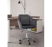 Fotoliu Tempo Kondela Klian Velvet (Grey/Chrome)