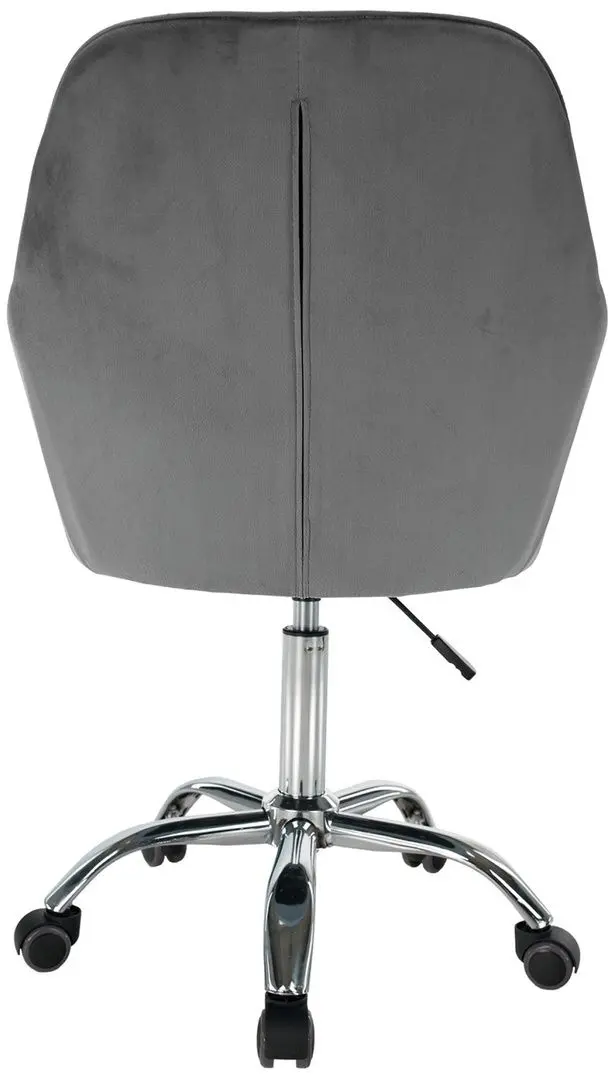 Fotoliu Tempo Kondela Klian Velvet (Grey/Chrome)