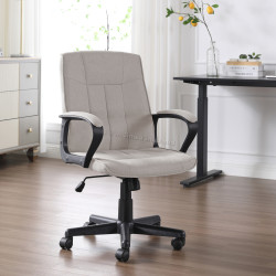 Fotoliu Tempo Kondela Landis (Light Gray/Black)