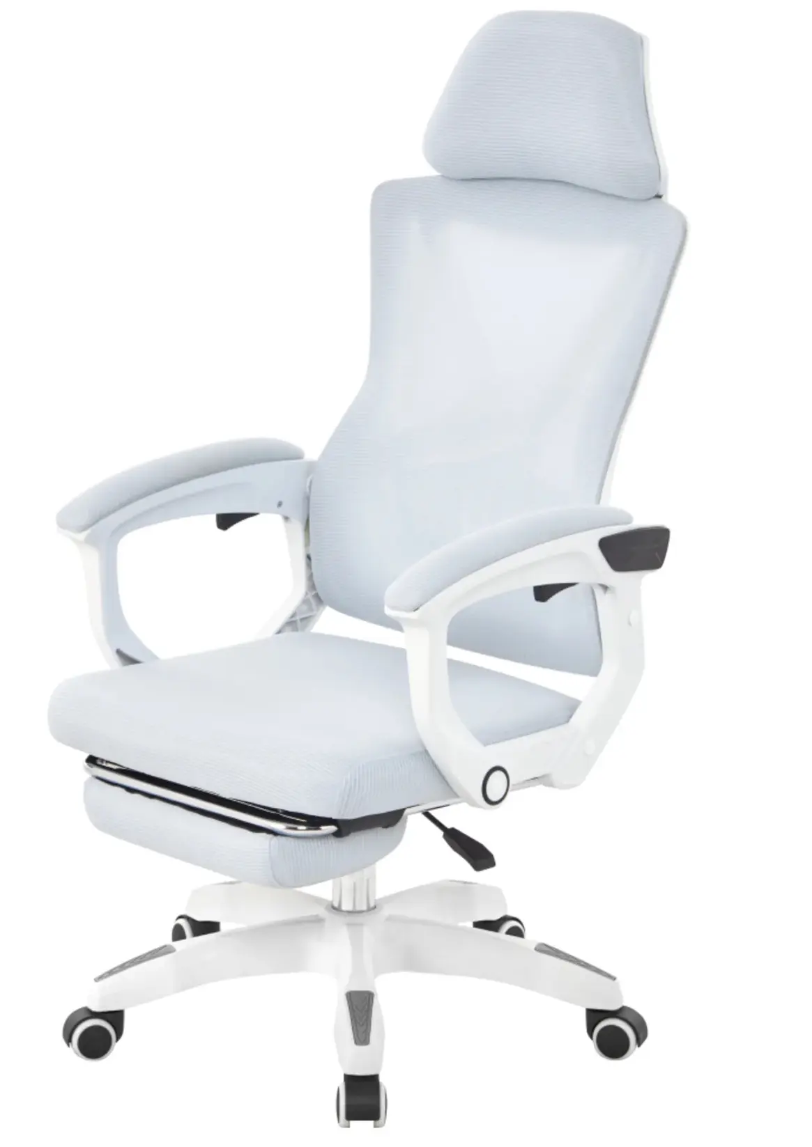 Кресло Tempo Kondela Malvin (Light Grey/White) - 3