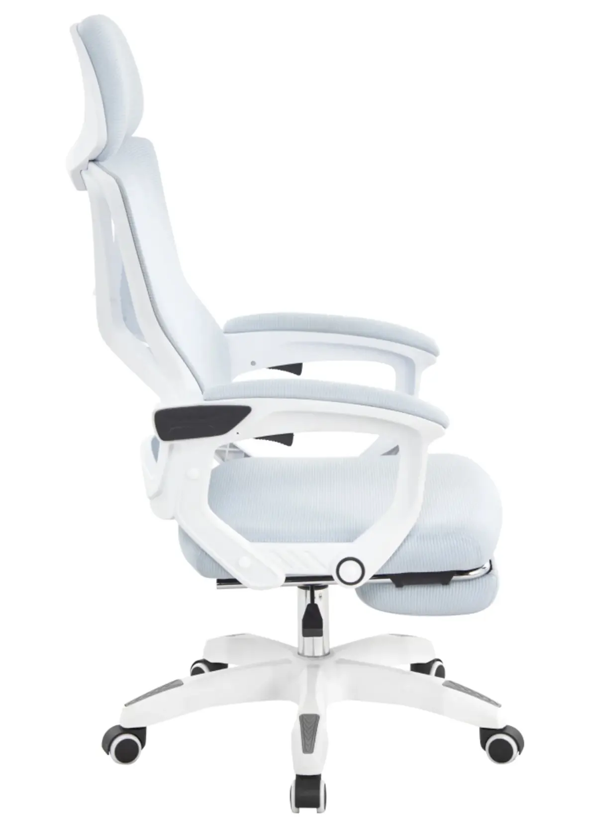 Кресло Tempo Kondela Malvin (Light Grey/White) - 4