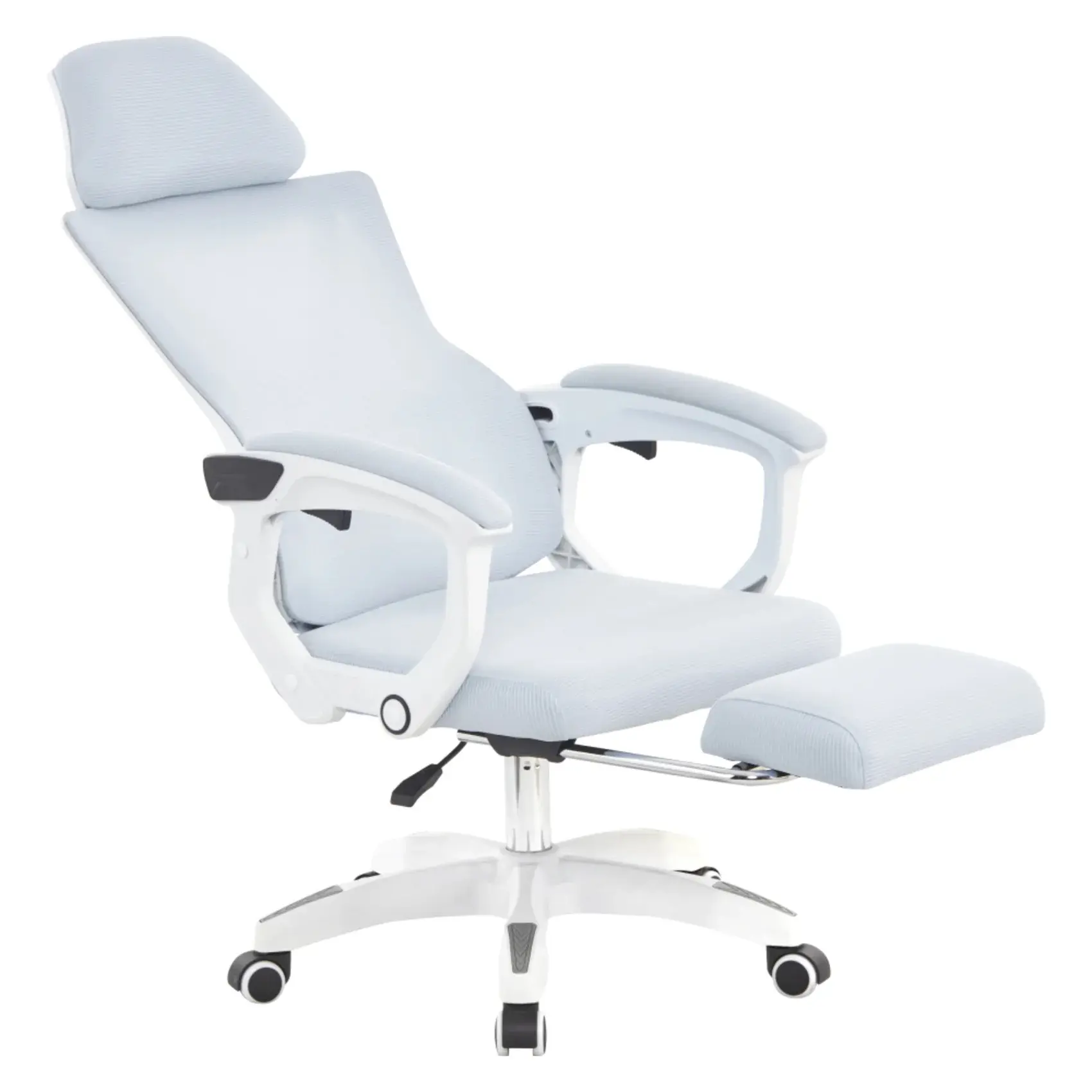 Кресло Tempo Kondela Malvin (Light Grey/White) - 6