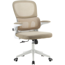 Кресло Tempo Kondela Rakin (Beige/White) Thumb