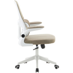 Кресло Tempo Kondela Rakin (Beige/White) Thumb