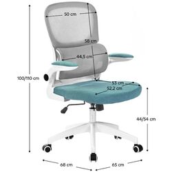 Fotoliu Tempo Kondela Ramiro (Neomint/White) Thumb