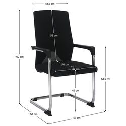 Кресло Tempo Kondela Ravil (Black) Thumb