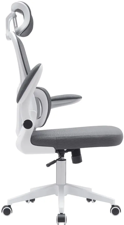 Fotoliu Tempo Kondela Renard (Dark Gray/White)