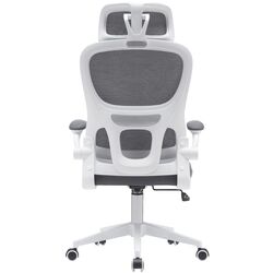 Fotoliu Tempo Kondela Renard (Dark Gray/White) Thumb