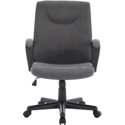 Fotoliu Tempo Kondela Revin (Dark Gray/Black) Thumb