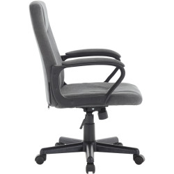 Fotoliu Tempo Kondela Revin (Dark Gray/Black) Thumb