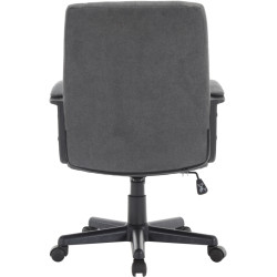 Fotoliu Tempo Kondela Revin (Dark Gray/Black) Thumb