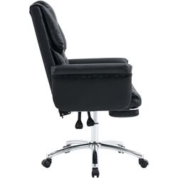 Fotoliu Tempo Kondela Rodik (Black/Chrome) Thumb