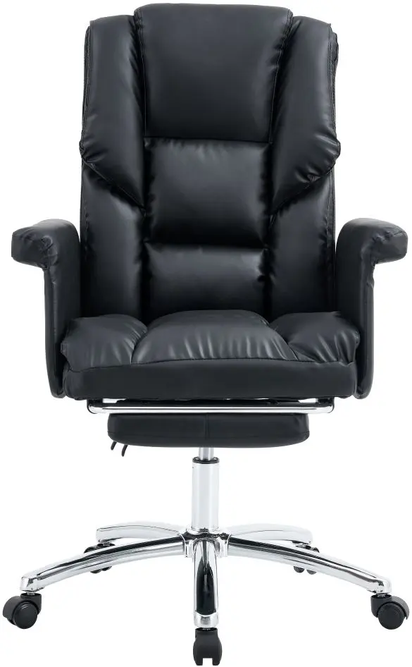 Fotoliu Tempo Kondela Rodik (Black/Chrome)