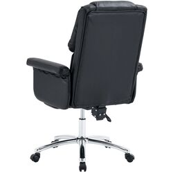 Fotoliu Tempo Kondela Rodik (Black/Chrome) Thumb