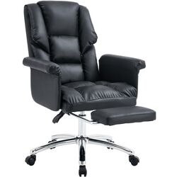 Fotoliu Tempo Kondela Rodik (Black/Chrome) Thumb