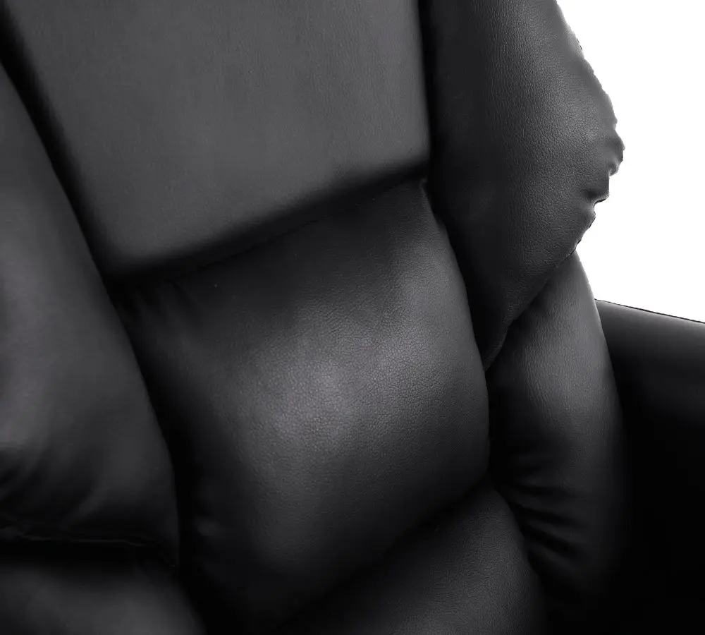 Fotoliu Tempo Kondela Rodik (Black/Chrome)