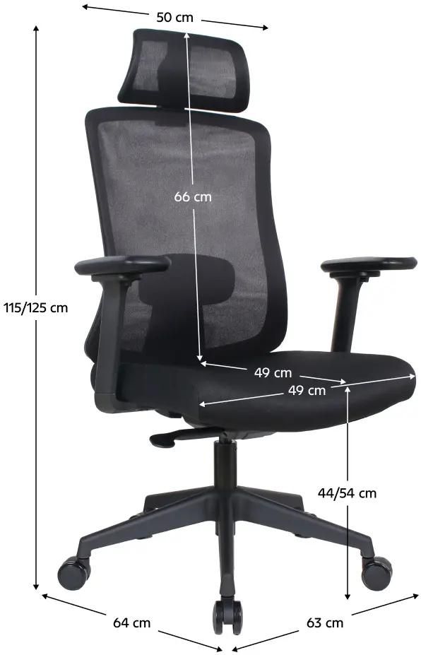 Кресло Tempo Kondela Rosano (Black) - 7