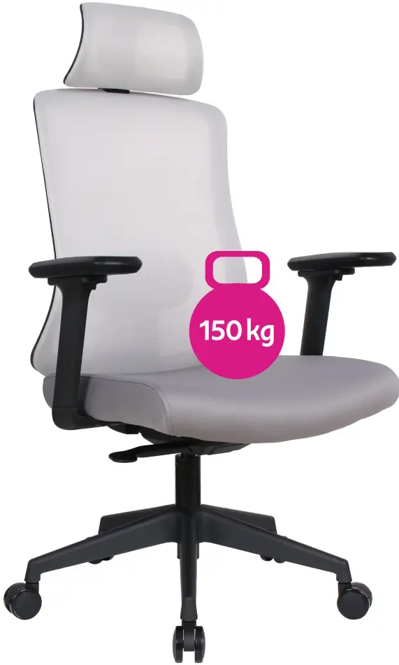 Кресло Tempo Kondela Rosano (Grey/Black) - 7