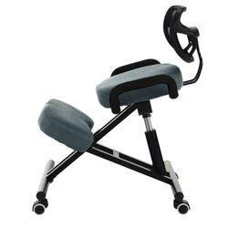 Кресло Tempo Kondela Rufus (Gray/Black) Thumb