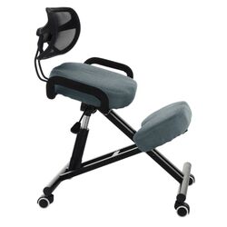 Кресло Tempo Kondela Rufus (Gray/Black) Thumb