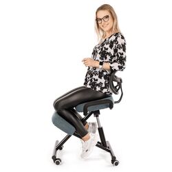 Кресло Tempo Kondela Rufus (Gray/Black) Thumb