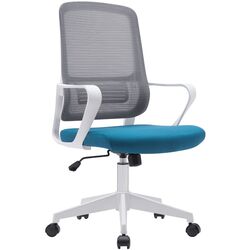 Fotoliu Tempo Kondela Salomo Tip 1 (Gray/Petrol/White) Thumb