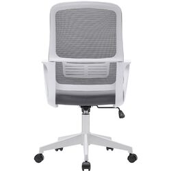 Fotoliu Tempo Kondela Salomo Tip 1 (Gray/White) Thumb