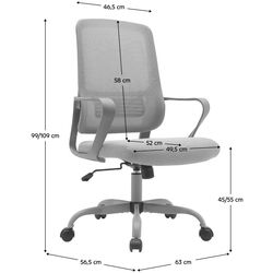 Кресло Tempo Kondela Salomo Tip 2 (Gray) Thumb