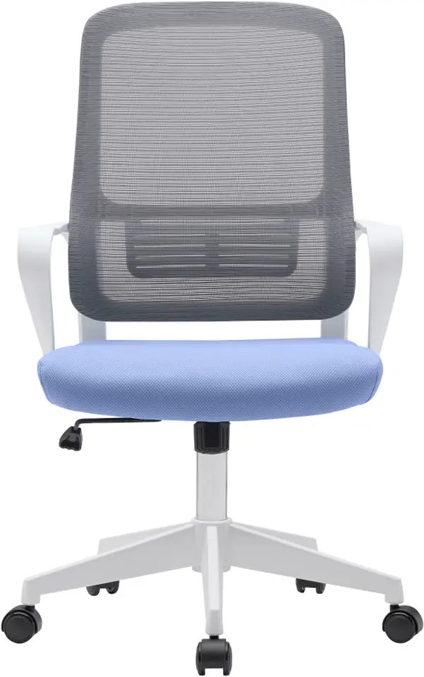 Кресло Tempo Kondela Salomo Typ 1 (Light Neomint Blue/Gray/White)