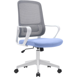 Кресло Tempo Kondela Salomo Typ 1 (Light Neomint Blue/Gray/White) Thumb