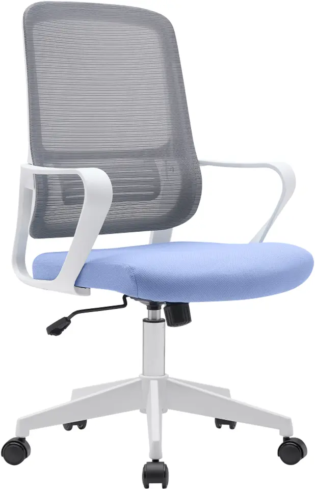 Кресло Tempo Kondela Salomo Typ 1 (Light Neomint Blue/Gray/White)