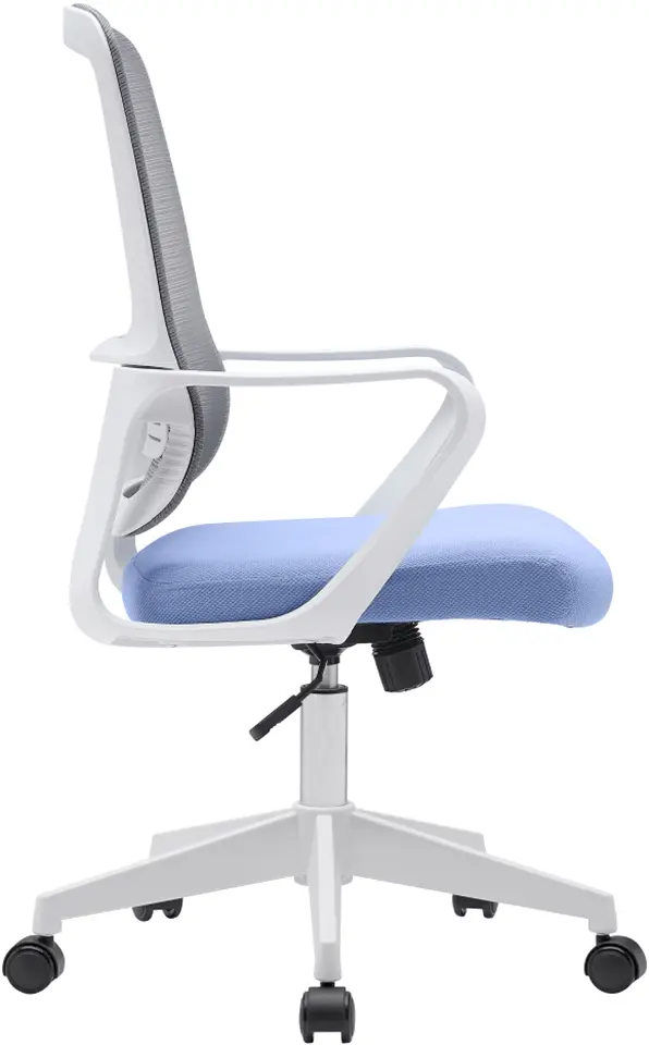 Кресло Tempo Kondela Salomo Typ 1 (Light Neomint Blue/Gray/White)