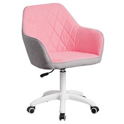 Fotoliu Tempo Kondela Santy (Pink/Gray/White)