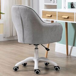 Кресло Tempo Kondela Santy SF-42 (Gray Light/White) Thumb