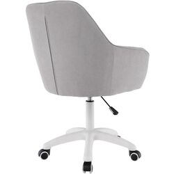 Кресло Tempo Kondela Santy SF-42 (Gray Light/White) Thumb