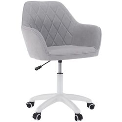 Кресло Tempo Kondela Santy SF-42 (Gray Light/White) Thumb