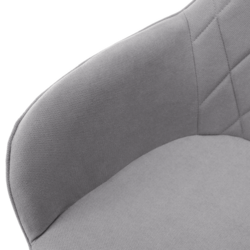 Кресло Tempo Kondela Santy SF-42 (Gray Light/White) Thumb