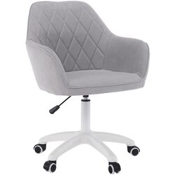 Кресло Tempo Kondela Santy SF-42 (Gray Light/White) Thumb