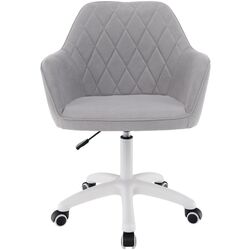 Кресло Tempo Kondela Santy SF-42 (Gray Light/White) Thumb