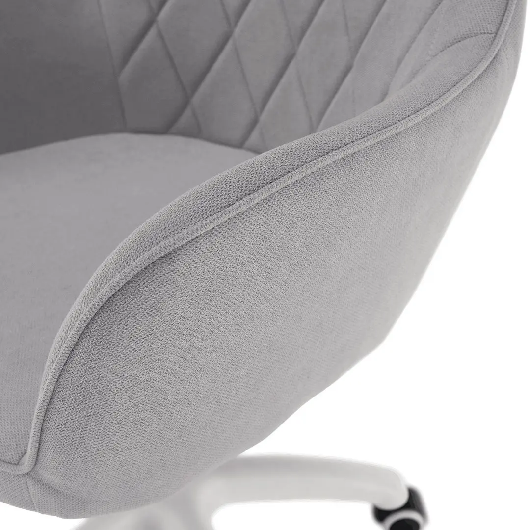 Кресло Tempo Kondela Santy SF-42 (Gray Light/White) - 9