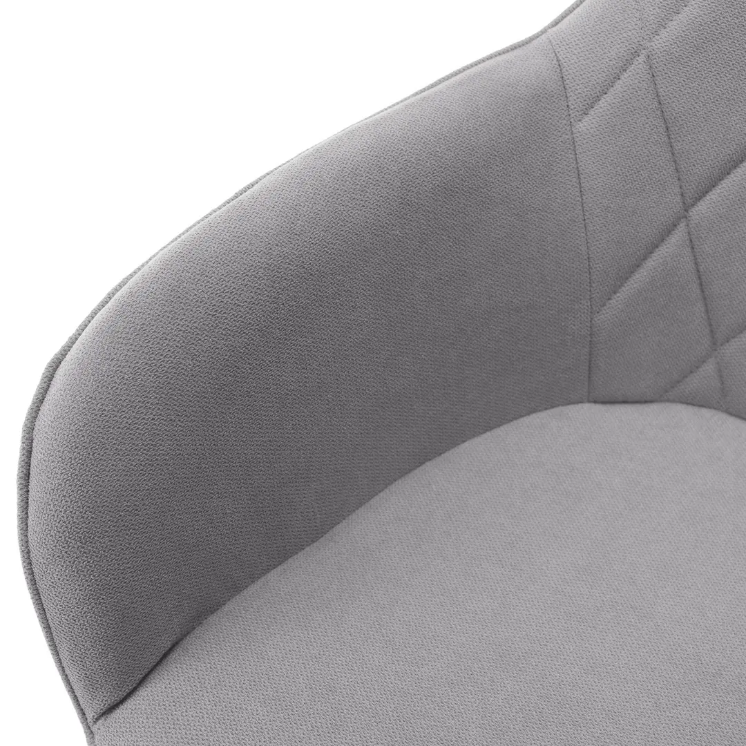 Кресло Tempo Kondela Santy SF-42 (Gray Light/White) - 4