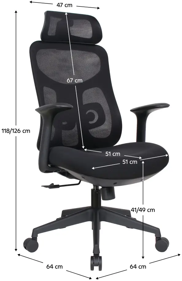 Кресло Tempo Kondela Sulivan (Black) - 7