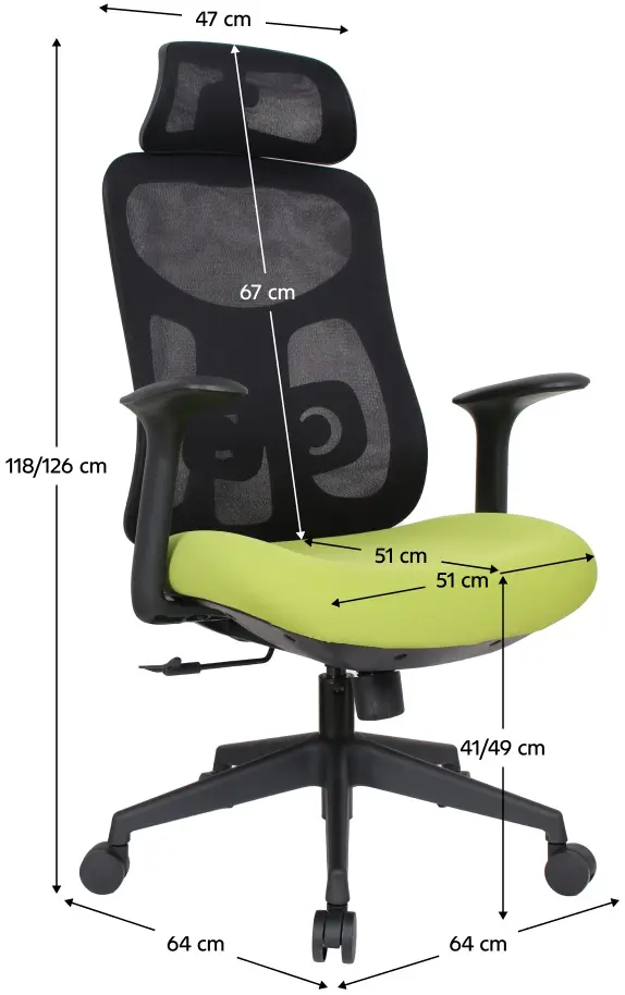 Кресло Tempo Kondela Sulivan (Green/Black) - 8