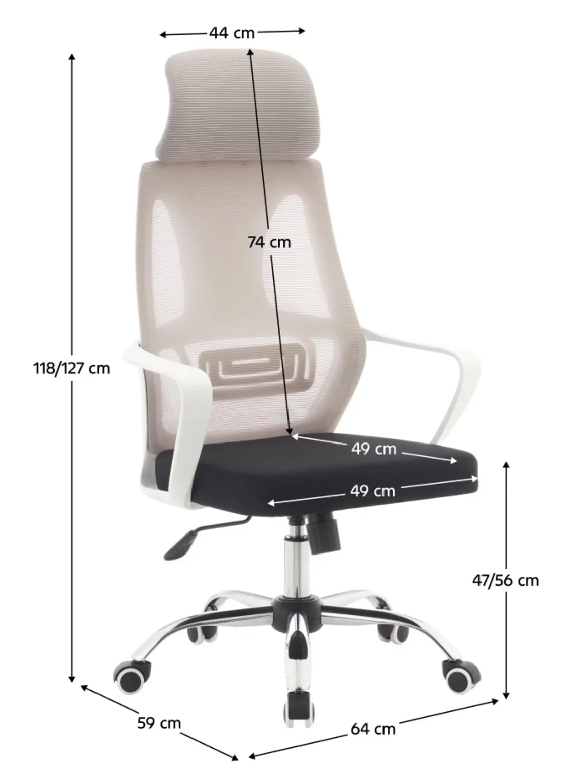 Кресло Tempo Kondela Taxis 2 New (Grey/Black) - 6