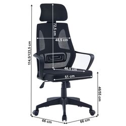 Fotoliu Tempo Kondela Taxis New (Black) Thumb