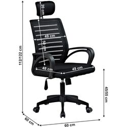 Fotoliu Tempo Kondela Tores (Black) Thumb