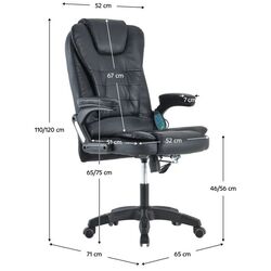 Fotoliu Tempo Kondela Tyler (Black) Thumb