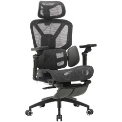 Кресло Tempo Kondela Vilmer (Dark Grey/Black) Thumb